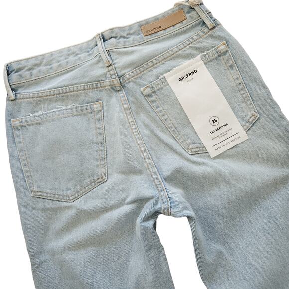 GRLFRND Karolina distressed skinny leg high waist jeans in Don't Speak Sz 25 NEW - Picture 3 of 8
